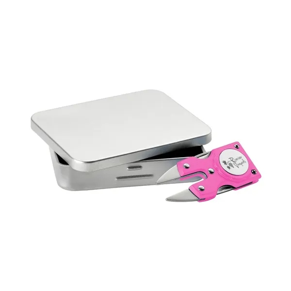 Golf Pro tool with divot fixer, magnetic ball marker, file, knife,... from ASI 68507 The Magnet Group / Innovations by Magnet™