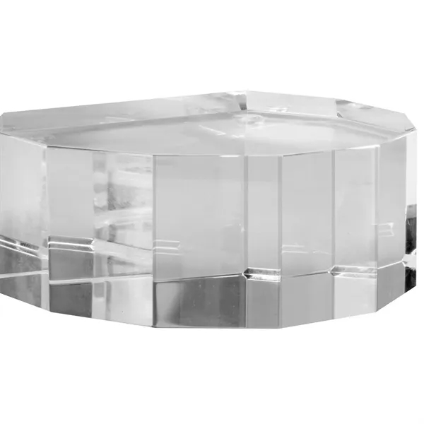 3.5" x 1.5" x 4" circular glass base designed to complement... from ASI 68507 The Magnet Group