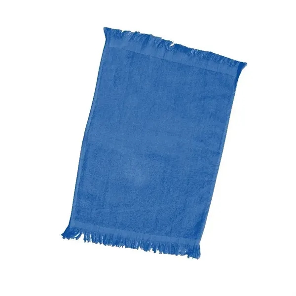 Fingertip Fringed 100% cotton 11"x18" Velour side and a Terry loop... from ASI 57713 Glow Promotions