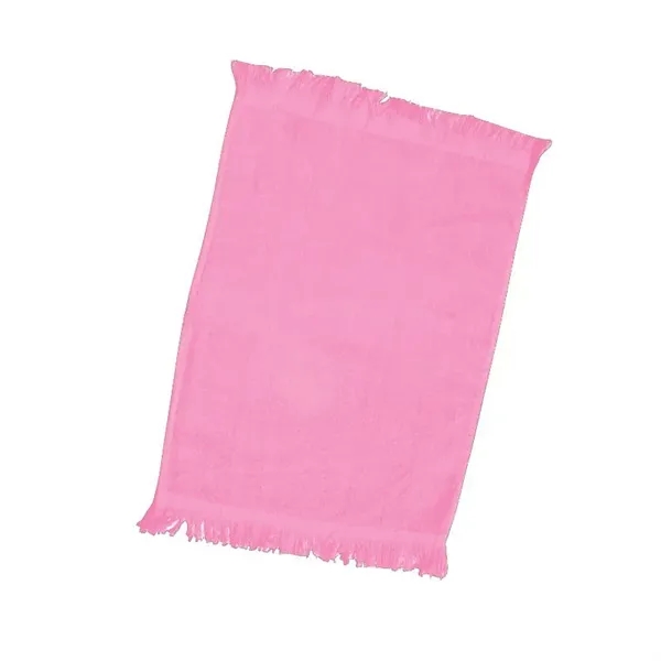 Fingertip Fringed 100% cotton 11"x18" Velour side and a Terry loop... from ASI 57713 Glow Promotions