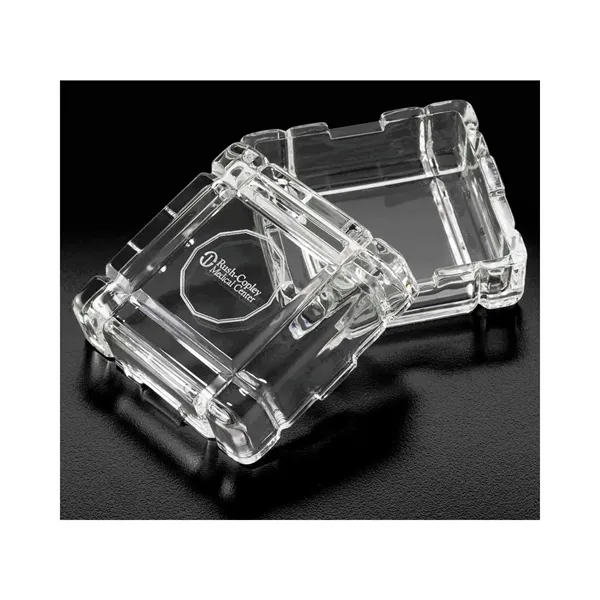 Optically perfect Augustus gift box with superior craftsmanship and intricate details.... from ASI 68507 The Magnet Group / Benchmark Crystal & Clocks