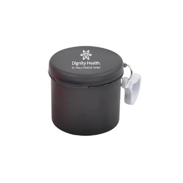 Large rain poncho inside a small container with a carrying clip.... from ASI 68507 The Magnet Group / Perfect Line