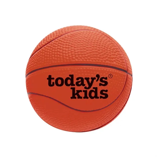 Basketball shaped stress reliever made of polyurethane foam.... from ASI 68507 The Magnet Group / Perfect Line