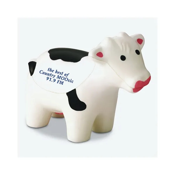 Cow shaped stress reliever made of polyurethane foam.... from ASI 68507 The Magnet Group / Perfect Line