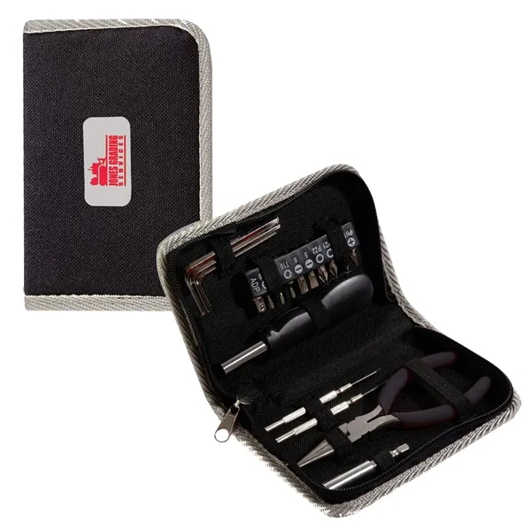 18 piece tool set with zipper case.... from ASI 68507 The Magnet Group / Innovations by Magnet™