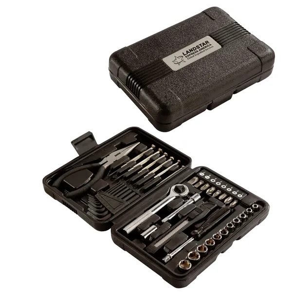 40-piece screwdriver, ratchet, and plier tool set in hard case.... from ASI 68507 The Magnet Group / Innovations by Magnet™