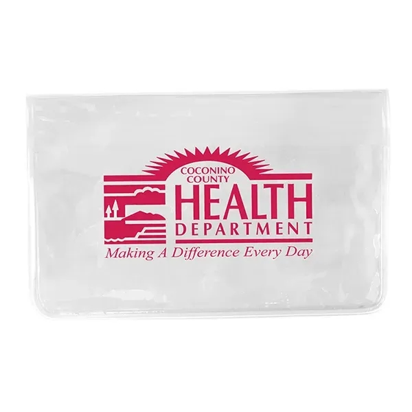 4 1/2" x 2 7/8" vinyl fold over wallet style pouch... from ASI 62660 Innovation Line