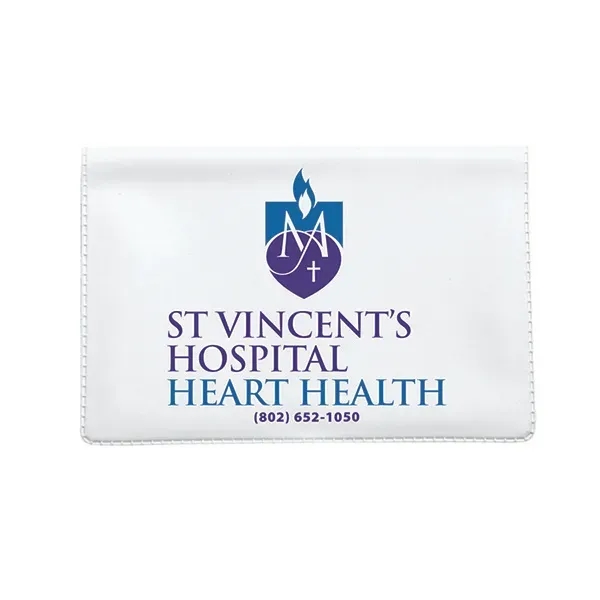4 1/2" x 2 7/8" vinyl fold over wallet style pouch... from ASI 62660 Innovation Line