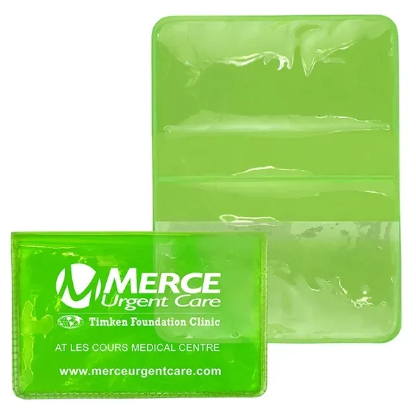 4 1/2" x 2 7/8" vinyl fold over wallet style pouch... from ASI 62660 Innovation Line