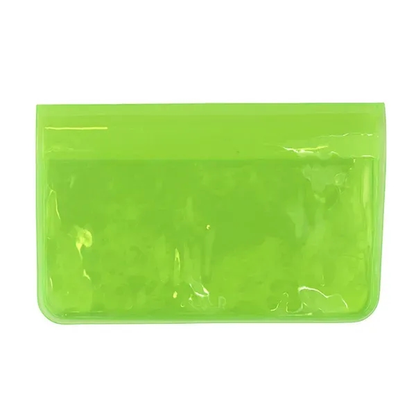 4 1/2" x 2 7/8" vinyl fold over wallet style pouch... from ASI 62660 Innovation Line