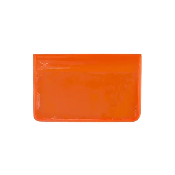 4 1/2" x 2 7/8" vinyl fold over wallet style pouch... from ASI 62660 Innovation Line