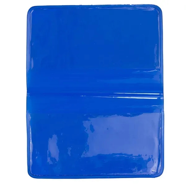 4 1/2" x 2 7/8" vinyl fold over wallet style pouch... from ASI 62660 Innovation Line