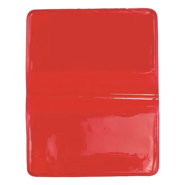 4 1/2" x 2 7/8" vinyl fold over wallet style pouch... from ASI 62660 Innovation Line