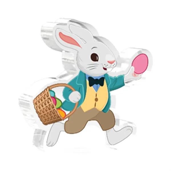 CUBED recognition desk piece with the Holiday magnetic attachments.... from ASI 93986 Visions/Awardcraft