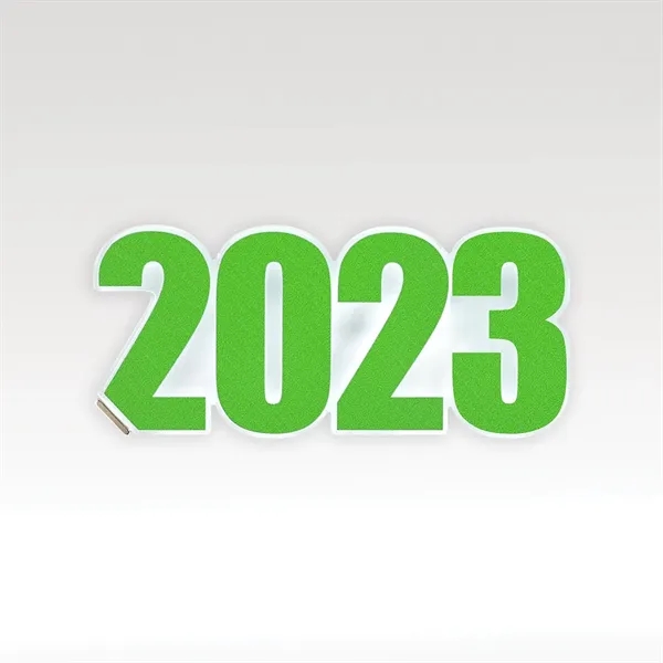 CUBED recognition desk piece with the Holiday magnetic attachments.... from ASI 93986 Visions/Awardcraft