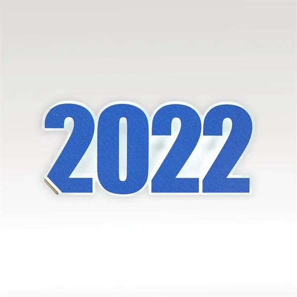 CUBED recognition desk piece with the Holiday magnetic attachments.... from ASI 93986 Visions/Awardcraft