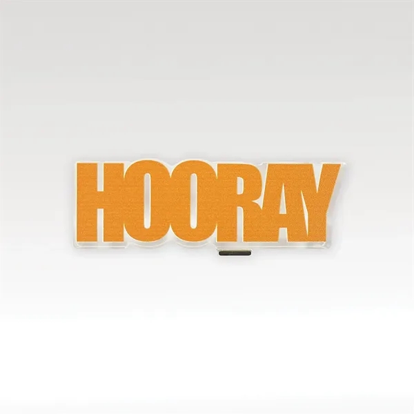 CUBED recognition desk piece with the Holiday magnetic attachments.... from ASI 93986 Visions/Awardcraft