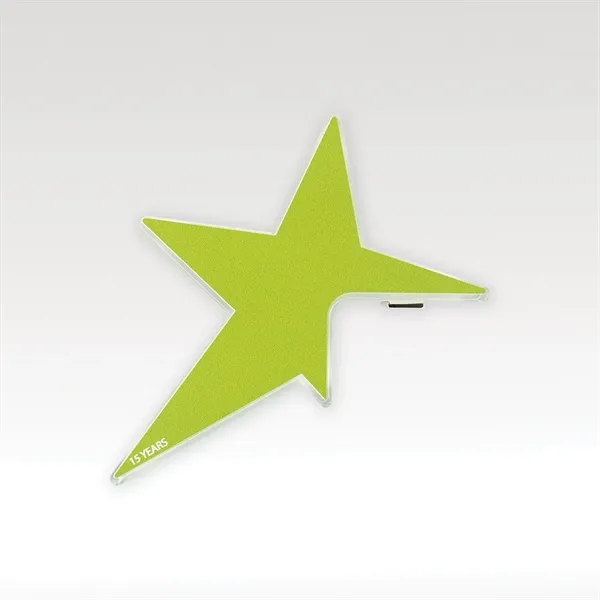 CUBED recognition desk piece with the Holiday magnetic attachments.... from ASI 93986 Visions/Awardcraft