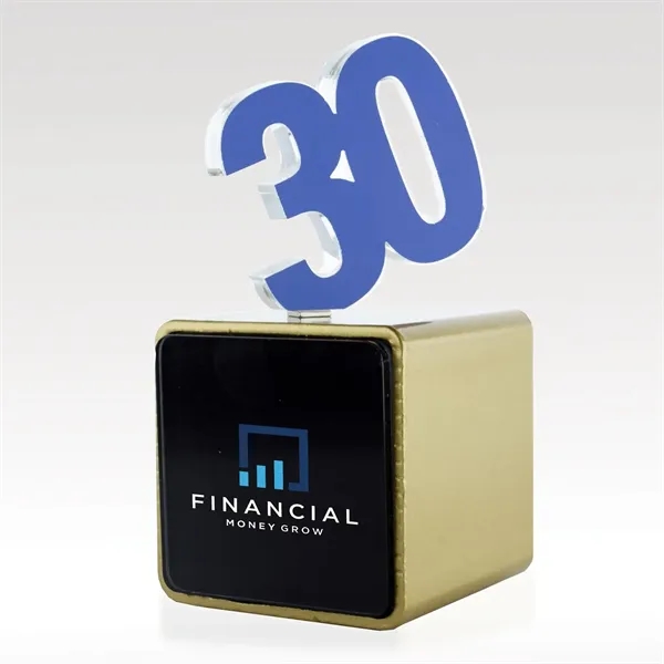 Interactive employee recognition desk accessory.... from ASI 93986 Visions/Awardcraft / Visions Awards