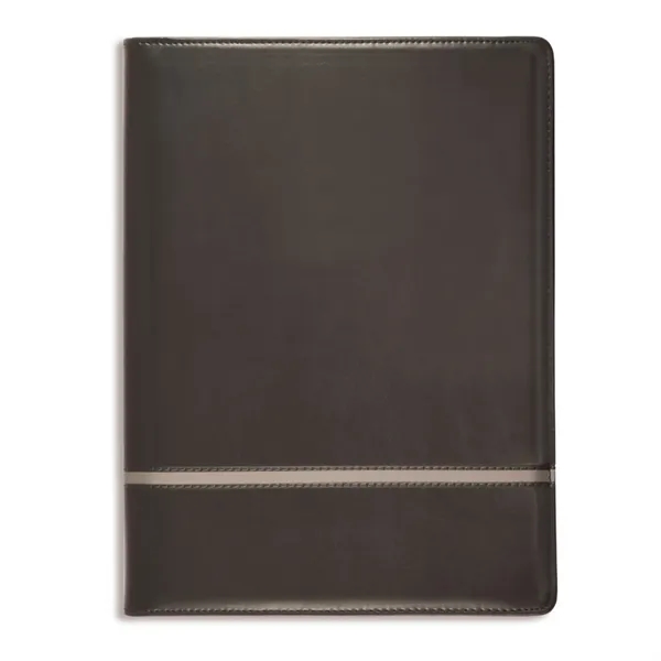 Vinyl zippered padfolio measuring 13"H x 9.5"W x 1.62"D  with... from ASI 54040 Fey Promo