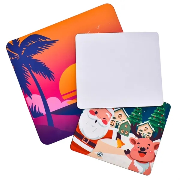 Sublimated neoprene mouse pad plus full color sublimation printing on front... from ASI 37218 Athena Promo (tm)