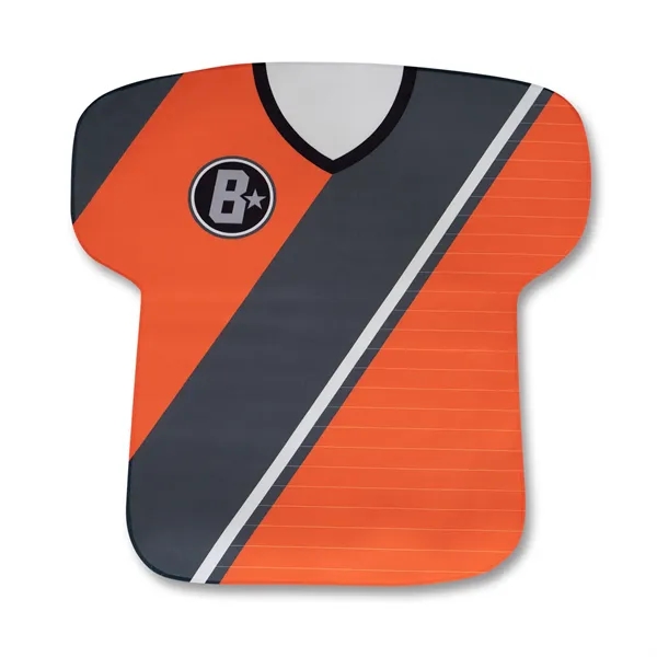 18" x 17" one-sided, jersey shaped towel with full color customization.... from ASI 68507 The Magnet Group