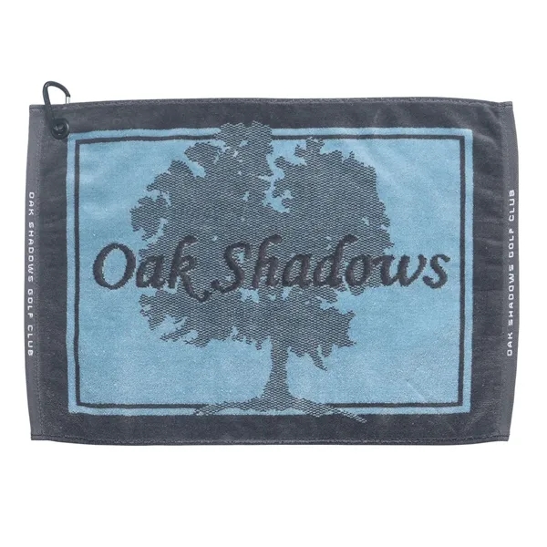 16" x 24" cotton golf towel with a velour finish and... from ASI 68507 The Magnet Group