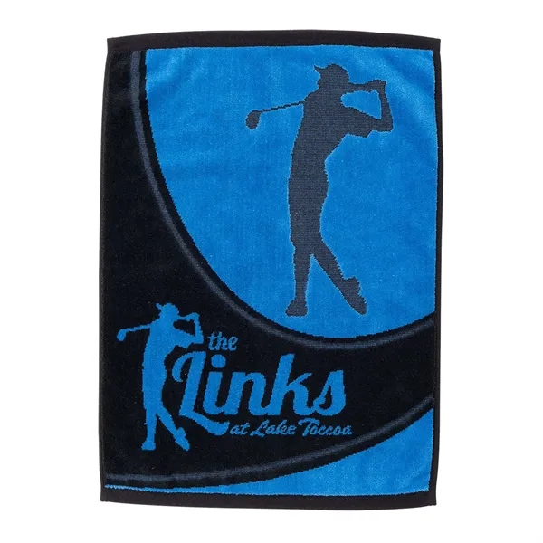24" x 16" cotton golf towel with velour finish.... from ASI 68507 The Magnet Group