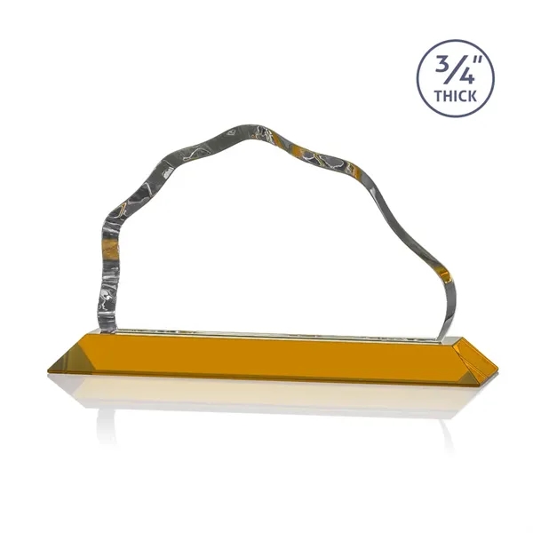 The Petersen Award features a simple mountain shape with a sinuous,... from ASI 84592 St Regis Group / St Regis