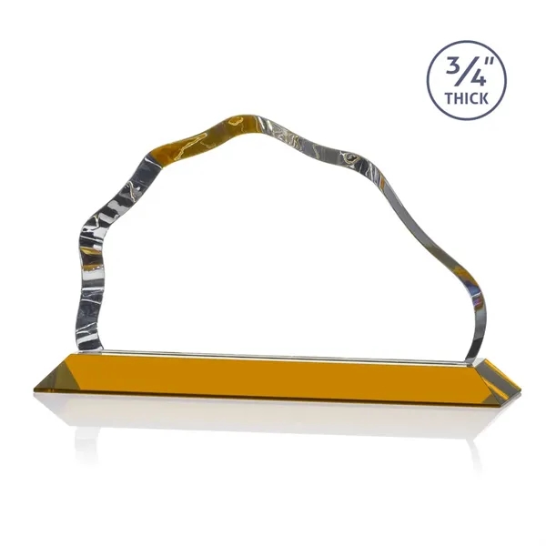 The Petersen Award features a simple mountain shape with a sinuous,... from ASI 84592 St Regis Group / St Regis