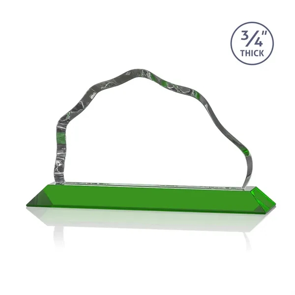 The Petersen Award features a simple mountain shape with a sinuous,... from ASI 84592 St Regis Group / St Regis