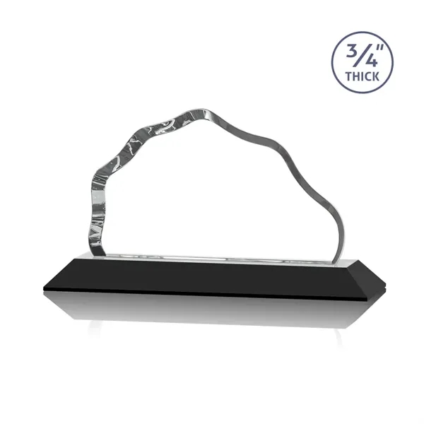 The Petersen Award features a simple mountain shape with a sinuous,... from ASI 84592 St Regis Group / St Regis