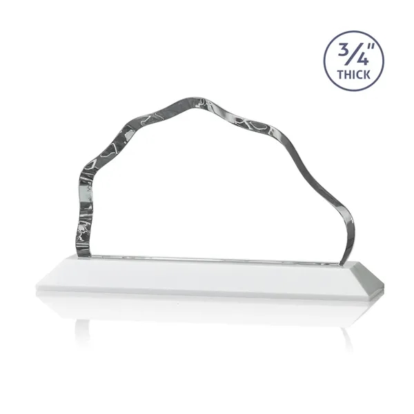 The Petersen Award features a simple mountain shape with a sinuous,... from ASI 84592 St Regis Group / St Regis