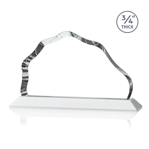 The Petersen Award features a simple mountain shape with a sinuous,... from ASI 84592 St Regis Group / St Regis