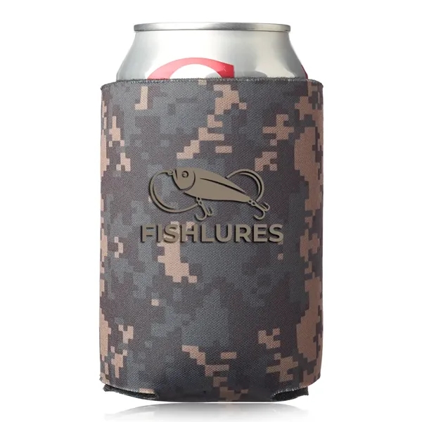 3m collapsible foam can coolers with digital pattern.... from ASI 39552 BEL Promo