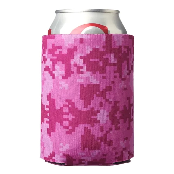 3m collapsible foam can coolers with digital pattern.... from ASI 39552 BEL Promo