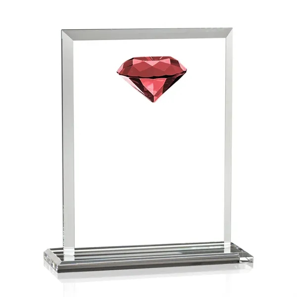 Our beveled optical crystal rectangle is mounted to a beveled optical... from ASI 84592 St Regis Group / St Regis