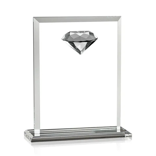 Our beveled optical crystal rectangle is highlighted with a sparkling faceted... from ASI 84592 St Regis Group / St Regis