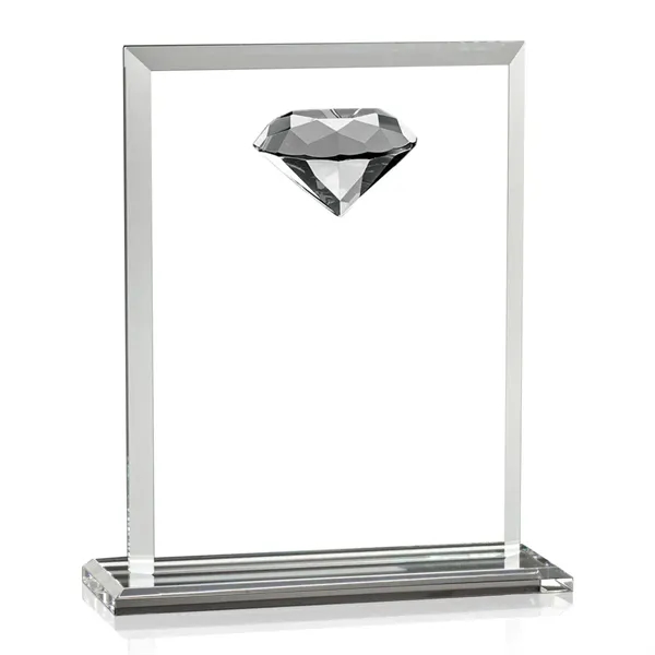 Our beveled optical crystal rectangle is highlighted with a sparkling faceted... from ASI 84592 St Regis Group / St Regis
