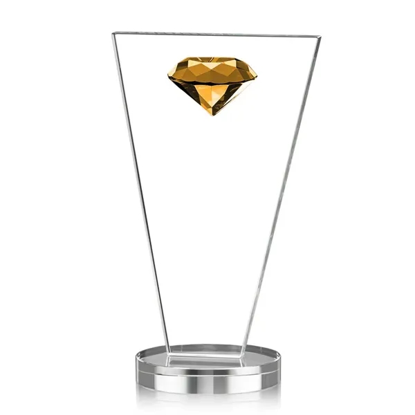 This tapered Crystal Award features a sparkling faceted gemstone to give... from ASI 84592 St Regis Group / St Regis