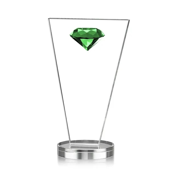 This tapered Crystal Award features a sparkling faceted gemstone to give... from ASI 84592 St Regis Group / St Regis