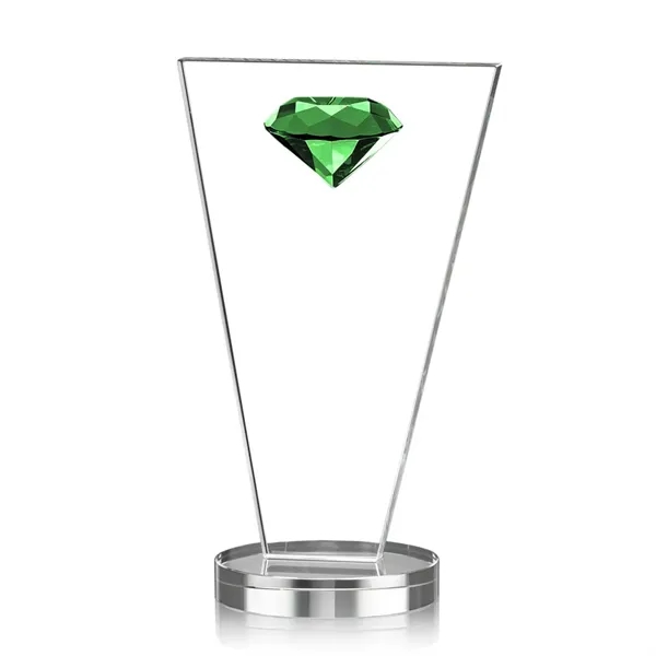 This tapered Crystal Award features a sparkling faceted gemstone to give... from ASI 84592 St Regis Group / St Regis