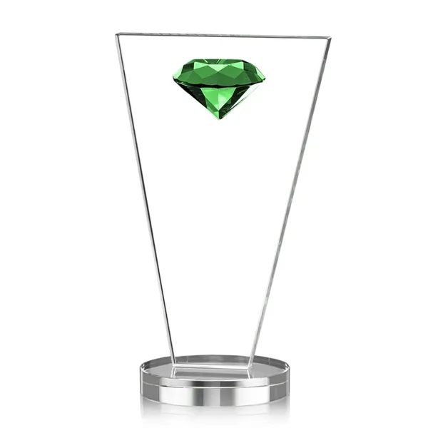 This tapered Crystal Award features a sparkling faceted gemstone to give... from ASI 84592 St Regis Group / St Regis