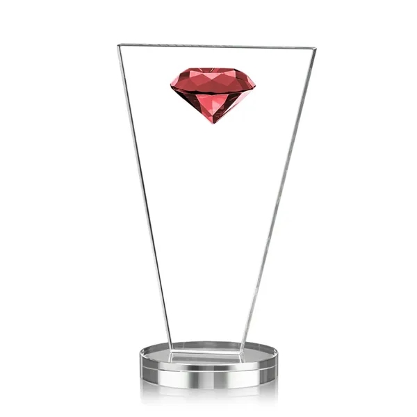 This tapered Crystal Award features a sparkling faceted gemstone to give... from ASI 84592 St Regis Group / St Regis