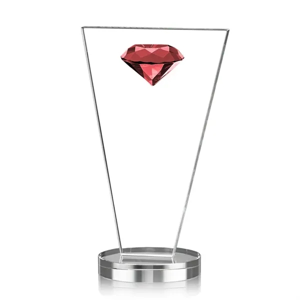 This tapered Crystal Award features a sparkling faceted gemstone to give... from ASI 84592 St Regis Group / St Regis