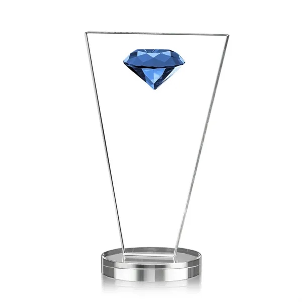 This tapered Crystal Award features a sparkling faceted gemstone to give... from ASI 84592 St Regis Group / St Regis