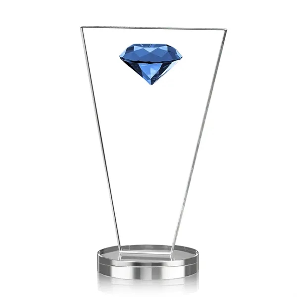 This tapered Crystal Award features a sparkling faceted gemstone to give... from ASI 84592 St Regis Group / St Regis