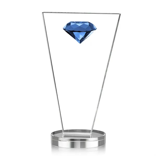 This tapered Crystal Award features a sparkling faceted gemstone to give... from ASI 84592 St Regis Group / St Regis