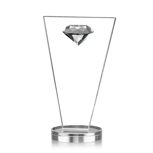 This tapered Crystal Award features a sparkling faceted gemstone to give... from ASI 84592 St Regis Group / St Regis