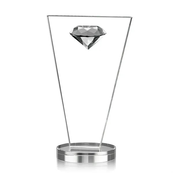 This tapered Crystal Award features a sparkling faceted gemstone to give... from ASI 84592 St Regis Group / St Regis